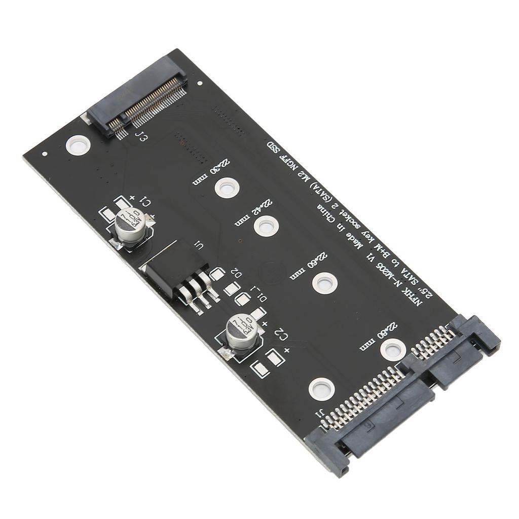 SATA M.2 SSD to SATA Adapter Card Stable Performance Practical Adapter Card for Laptop Desktop