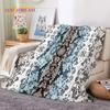 3D Neueste Nordisch Türkisch Böhmisch Keltisch Weiche Flanelldecken, Überwurfdecke Bequeme Decke für Picknick Betten Sofa Zuhause Schlafzimmer