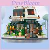 Monet Blumenhaus Ziegelstein-Set Mit Lichtern Für Kreatives Bauen Und DIY Basteln