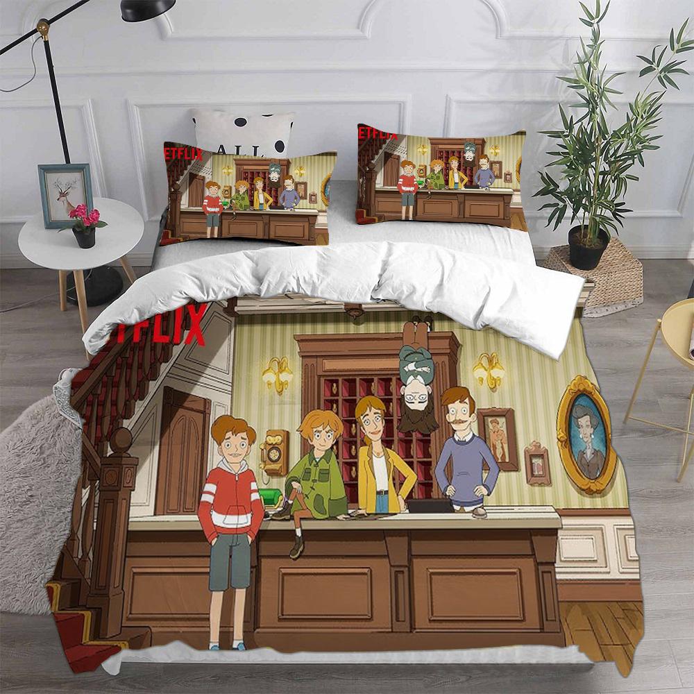 Haunted El Season 1 Bedding Sets Eu Single Comforter Quilt Bed Cover Duvet Cover Pillow Case 2-3 Pieces Sets Kids Adult Size