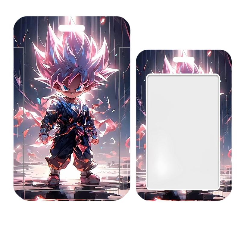 Anime Characters Card Holder Lanyard Key Ring ID Credit Bus Card Cover Hang Rope Lariat Lanyard Key Rings Fans Presents