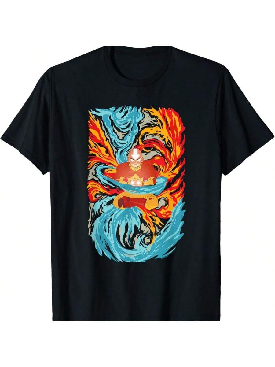 Avatars The Last Airbender Master Of Elements T-Shirt S