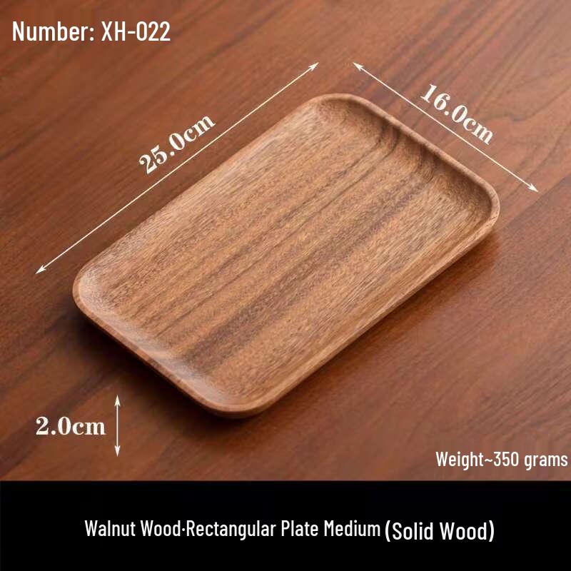 ZISIZ Walnut Wood Serving Tray
