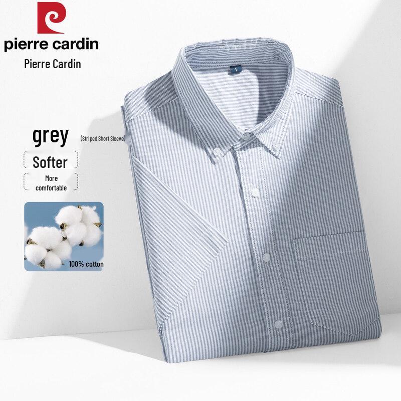Pierre Cardin Men's Premium 100% Cotton Oxford Shirt
