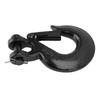 3Celsius8 Inch   Chain Hook 18000lb Load Capacity Alloy Steel Zinc Clevis Slip Hook with     for Trailer Truck Agricultural Equipment