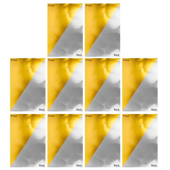 Metall Prägefolien Blätter Doppelseitig Golden Silber Dicke Zinnfolien Prägehandwerk Folienblätter für DIY Basteln Scrapbooking Herstellen Dekorationen