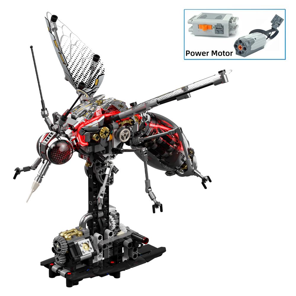 Fresh-From-Factory First-Class Mechanical High-Standard Mosquito Superior-Grade Building-Set High-Standard Bricks Premium-Quality Cyberpunk Insect