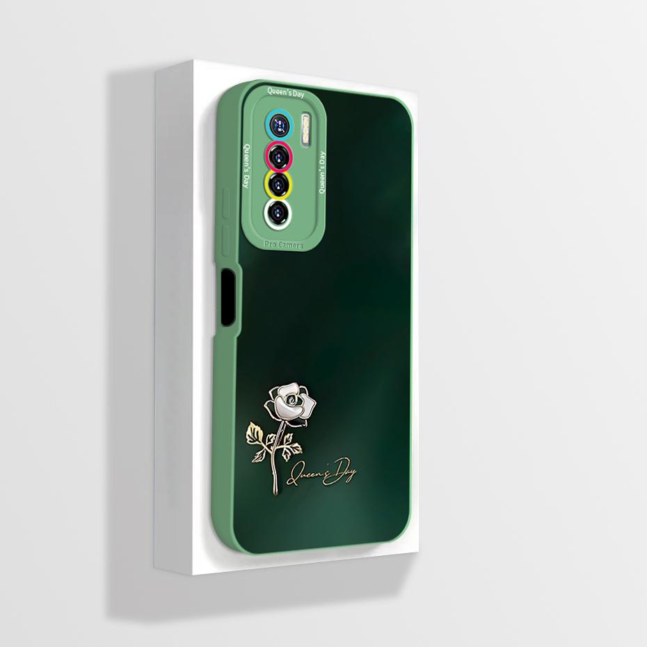 For Tecno Camon 17 Pro Phone Case Aesthetic Full Protection Liquid Silicone Funda for Tecno Camon 17P 17Pro Camon17 Back Cover