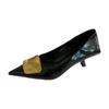 Pointed High Heels Women's Shoes Spring New Niche Design Temperament Celebrity Stiletto Single Shoes
