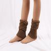 Winter Over Knee Long Knit Cover Leg Warmers Chic Warm Striped Legwarmers