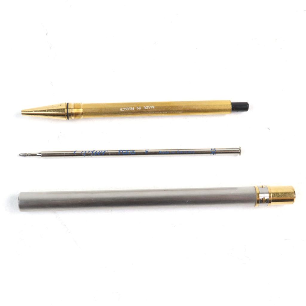 Very Good Cartier Ballpoint pen Santos de Cartier Logo engraving, twist style Used
