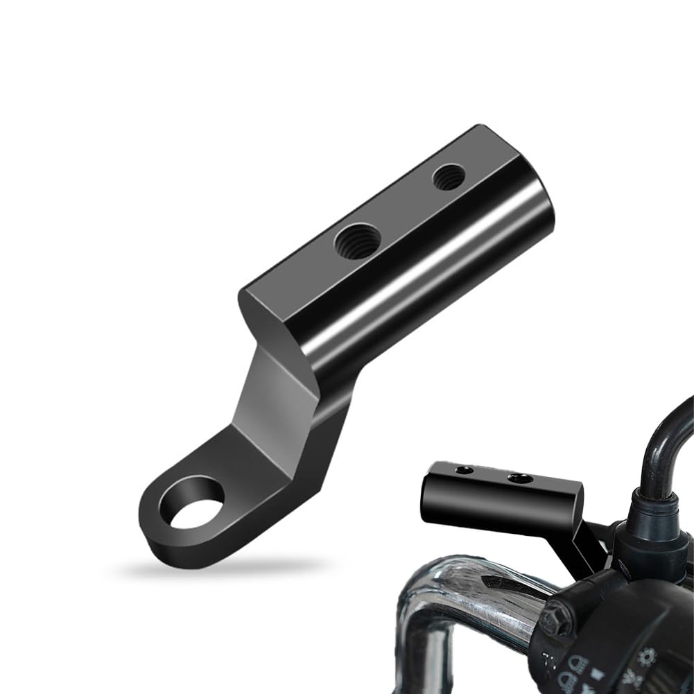 TUDOUZZZ Bike Smartphone Holder Bike Clamp Bar Mirror Mount Aluminum чёрный