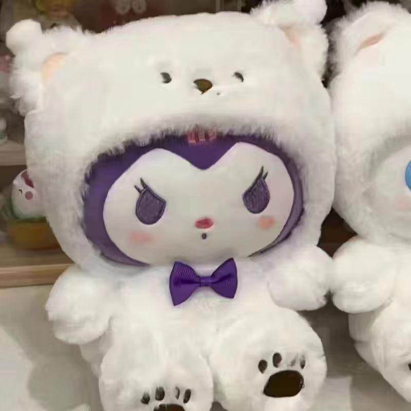 Sanrio Cinnamoroll & Kuromi Plush Dolls - Cute Kitty Toys for Kids