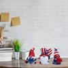 3 Pack Patriotic Gnomes Decorations USA  and Stripes Elf Gifts Patriotic 4th of July Gnomes Figurines Independence Day