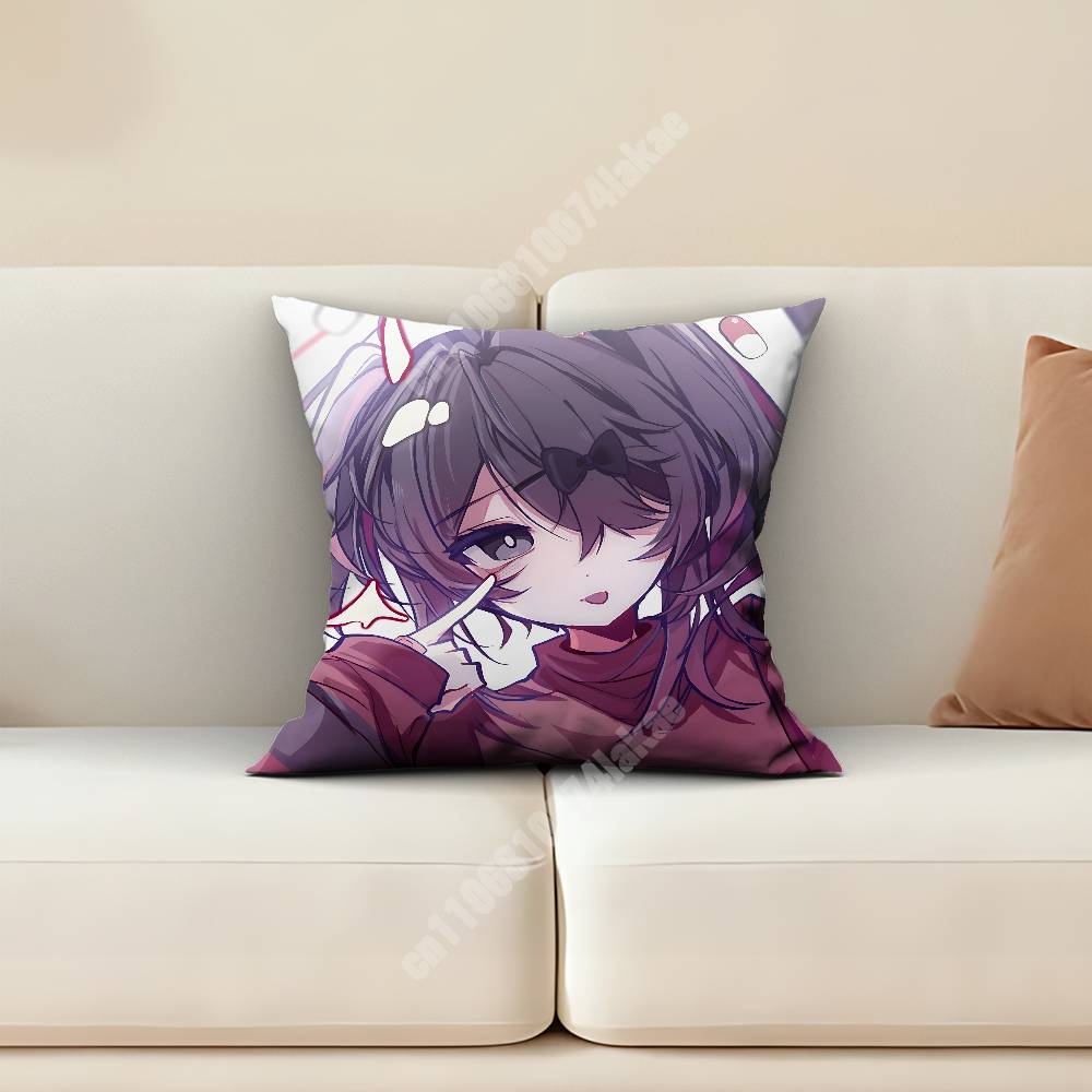 Needy Girl Streamer Overload Sofa Couch Pillow Cover Cushion Case Cozy Bedroom Accent Studio Furnishing