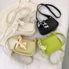 Chic Candy Color Mini Lipstick Bag 2022 Autumn Korean Trendy Small Square Bag