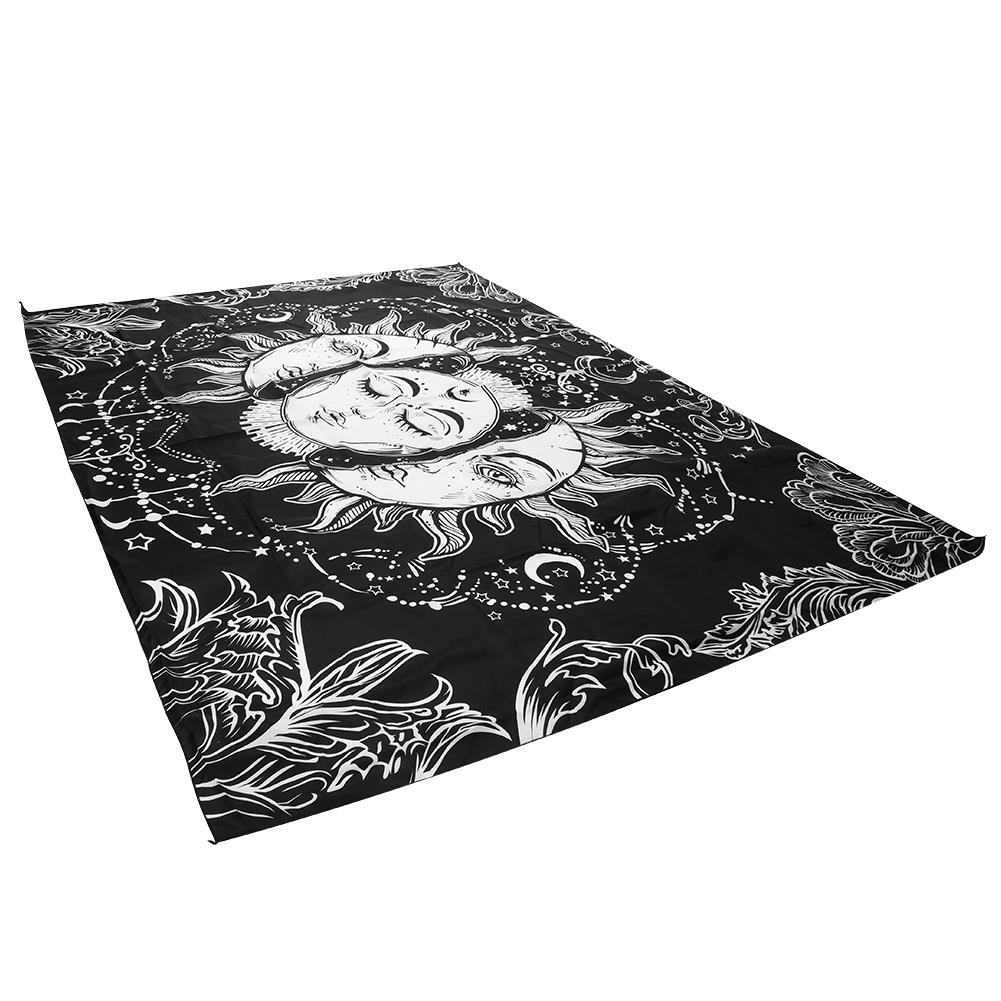 Bohemian Style Polyester Wall Hanging Blanket Carpet Tapestry for Home Bedroom Decoration150x130cm