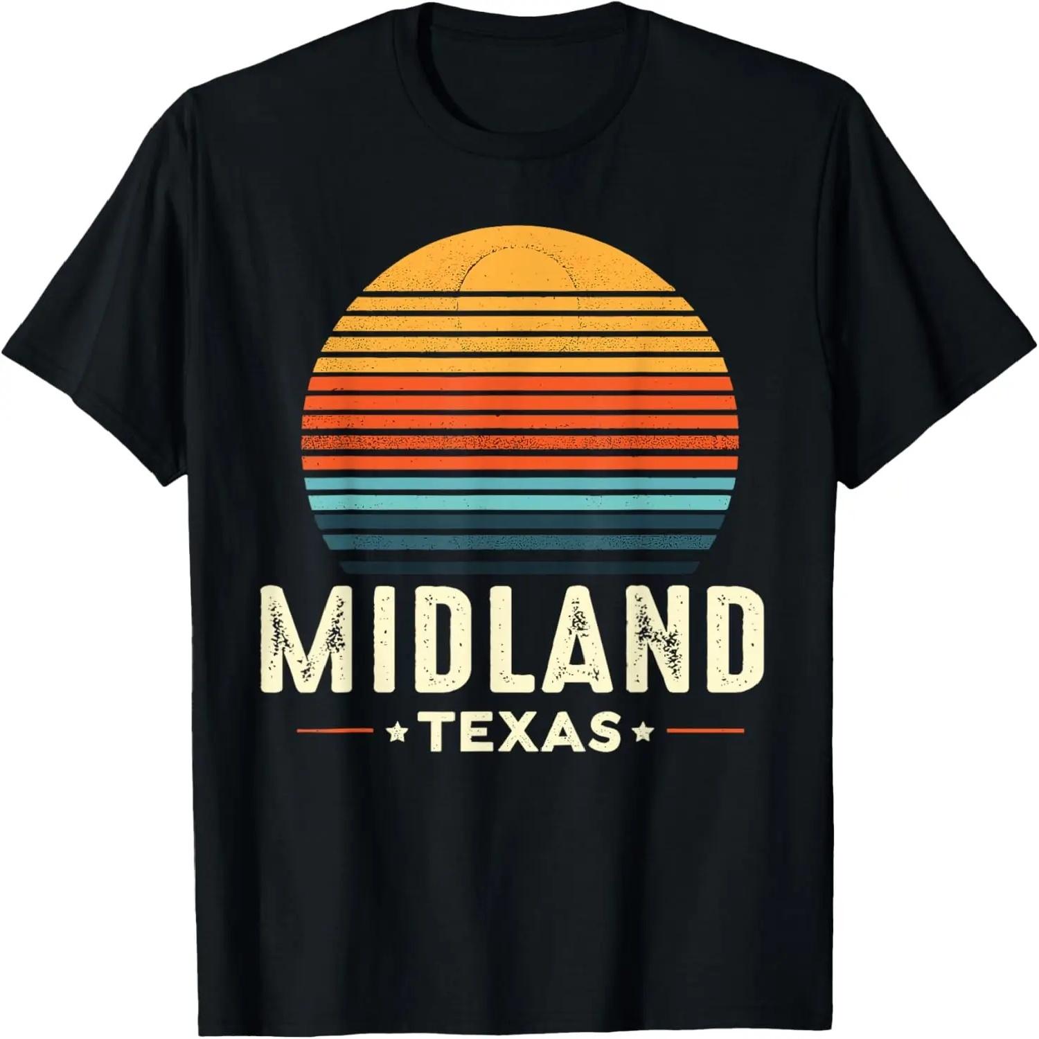 Retro Sunset Midland Texas T-Shirt XXXXL