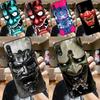 Japanese Oni Hannya Demon Mask Case For Huawei Nova Y61 Y91 Y60 Y70 Y90 Nova 9 10 SE 11i 8i 3i P20 P30 Pro P40 Lite Cover