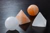 Kamidana No Sato Himalayan Rock Salt Pyramid, Pink, for Purification, Feng Shui, and Long-Lasting Use.
