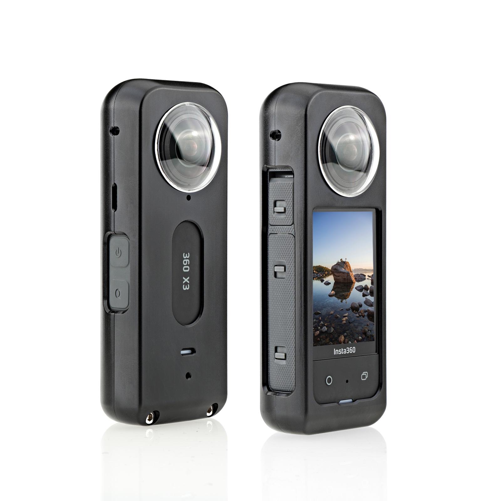Защитная алюминиевая рама для Insta360 X3 чёрный
