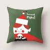 Cartoon Pattern Office Pillow Yiwu Pillowcase Christmas Sofa Pillowcase