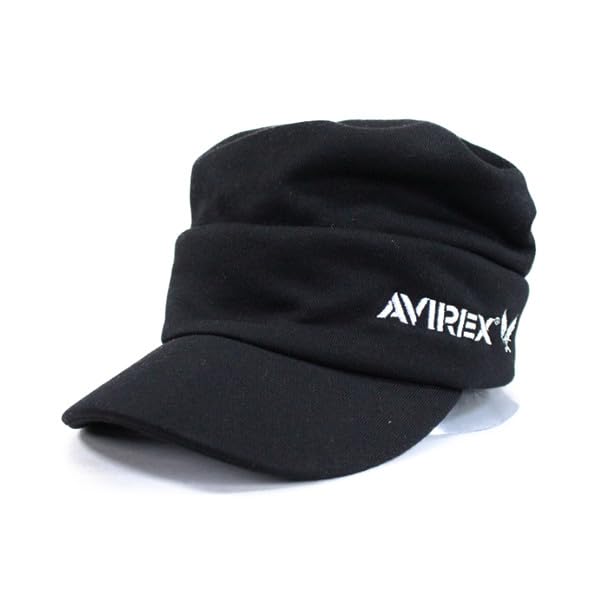AVIREX Avirex Sweat Oslo Trendy Day Gift Cap, Men's, Popular, Hat, Spring/Summer, Fall/Winter, Father's (Black)