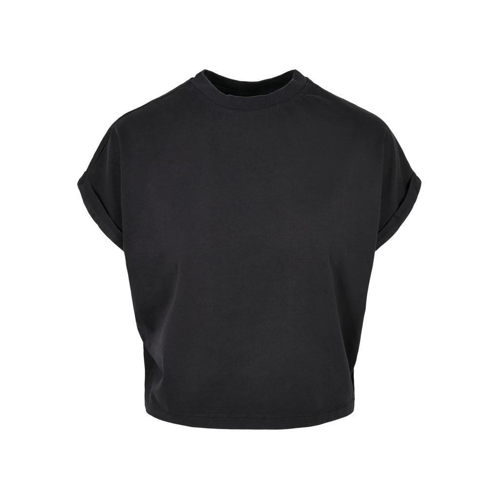 Urban Classics Womens/Ladies Pigment Dyed Short Turn Up T-Shirt