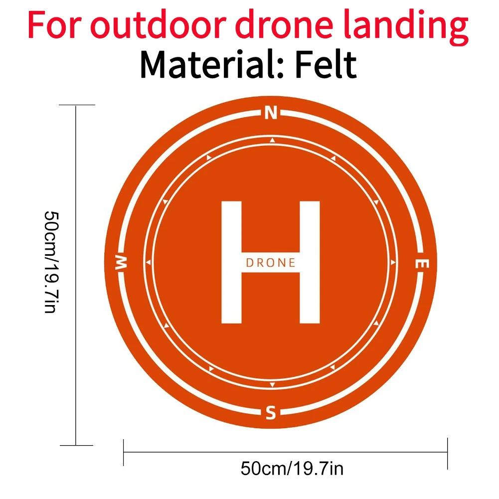 35cm Drone Landing Pad Double Sided Drone Parking Mat Waterproof Airplane Landing Pad for DJI NEO/Mini4Pro Drone Accessories