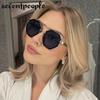 Classic Steampunk Octagon Sunglasses Women  Luxury Brand Vintage Polygon Double Beam Sun Glasses For Ladies Punk Eyewear