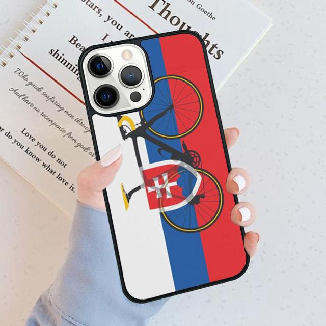 

Bike Stripes Slovakia Croatia Slovenia phone Case For iPhone 17 Air 16 15 14 Plus apple 16 11 12 13 Pro Max coque iPhone 13
