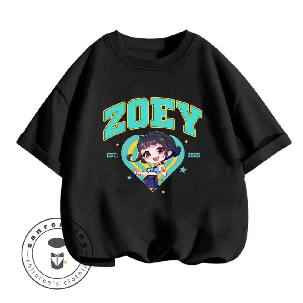 Fashion Kids Hunt Witch Group Cartoon Print 2026 New Short Sleeve T Shirt Summer Casual Hot Sale For Girls Teen Boys