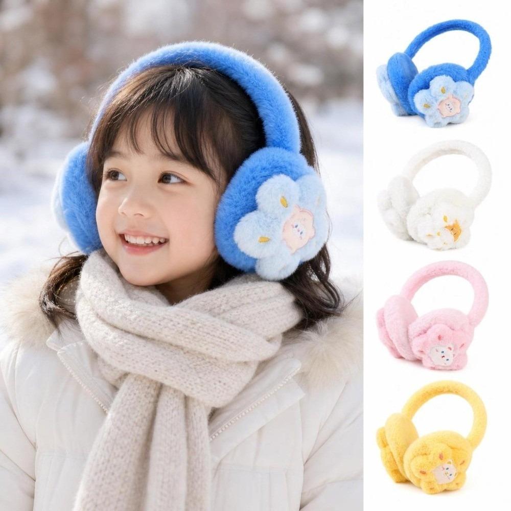 Soft Faux Fur Faux Rabbit Fur Ear Warmers Windproof Winter Ear Covers Cold Weather Protection
