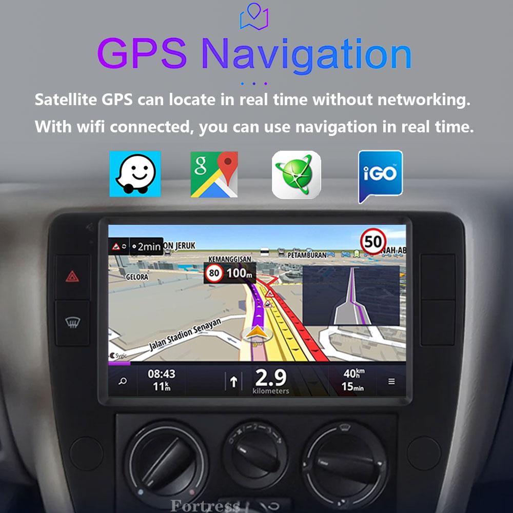 For VW Passat B5 2000 - 2005 360 Camera Android 14 Radio Car Multimedia Autoradio CarPlay 4G GPS RDS HD Recorder NO 2 Din