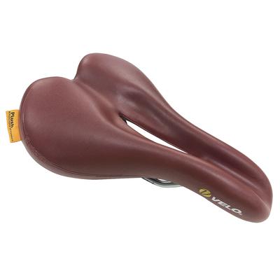 VELO Plüschsattel Klein Damen (VL-4126), Braun,
