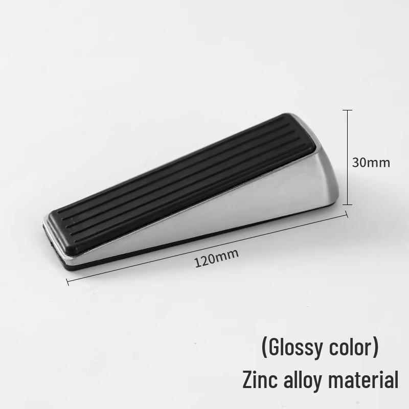 Large Windproof Door Stopper Wedge - Anti-Collision Safety Door Jam Device
