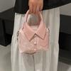 Fashion Pu Small Shoulder Bag With Topstitch Detail For Daily Use