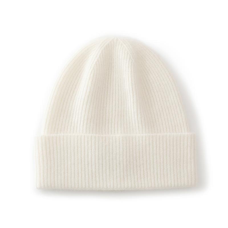 Soft and Glutinous Cashmere Hat New Autumn and Winter Women's Fashionable and Casual Ear Protecting Pile Hat  Fashionable Knitted Hat