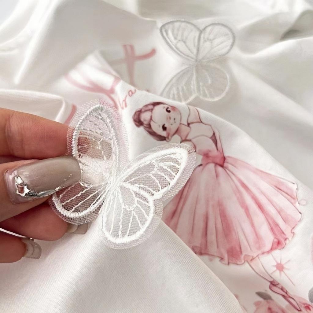 10/20PCS 4.5*3.5cm Embroidered Mesh Butterfly Cloth Patches Appliques for Clothes Sewing Supplies DIY Hair Clip Accessories