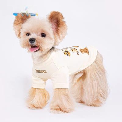New Internet Celebrity German Velvet Dog Pet  Base Bear Maltese Schnauzer Small Warm Than Bear Clothes