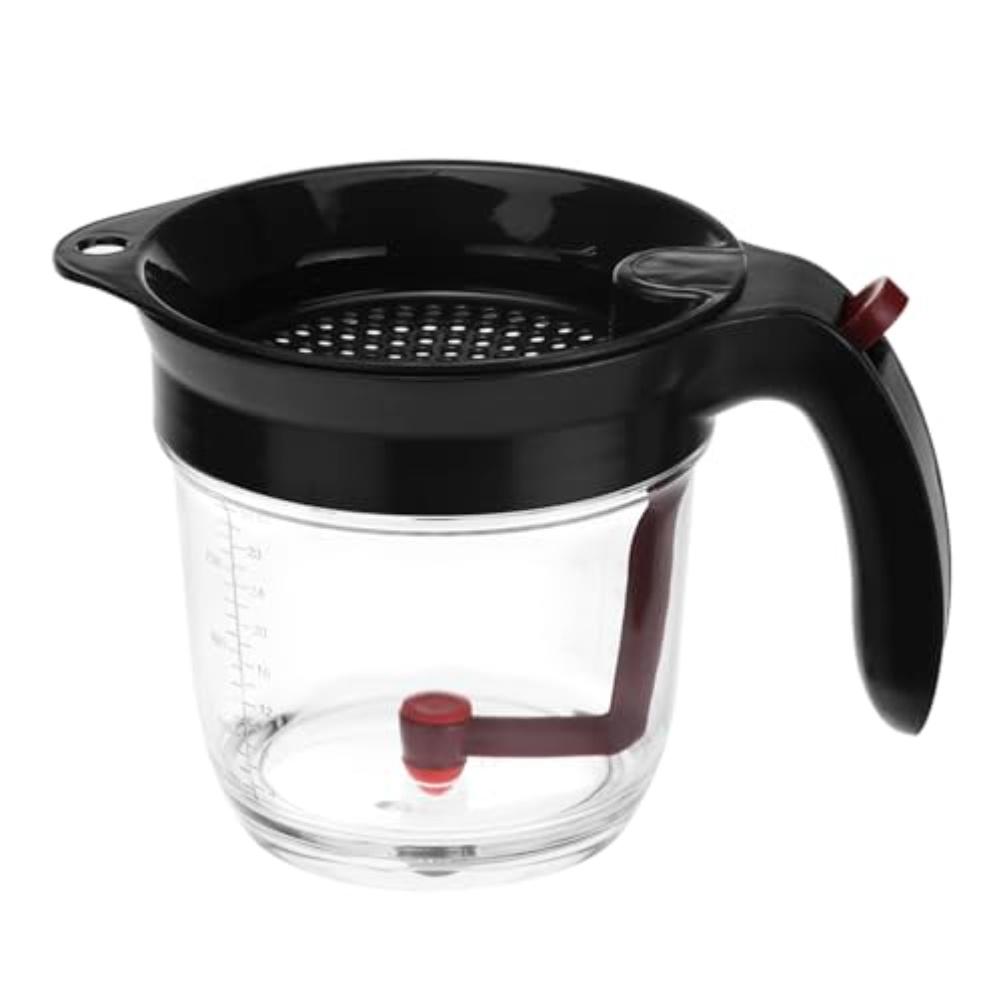 

Bottom Release Mechanism Fat Separator Grease Separator Healthier Cooking