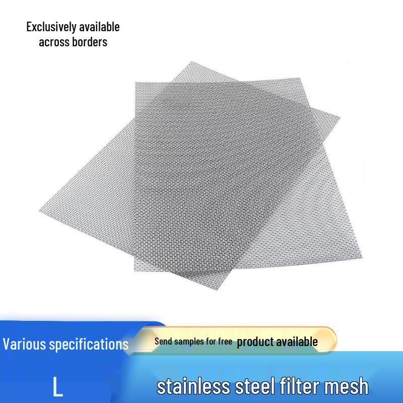 A4 Insect-Proof 304 Stainless Steel Mesh, 20 Mesh, 1mm Holes, Square Metal Design
