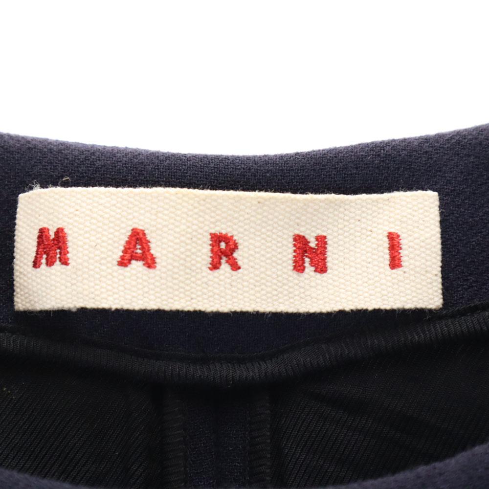 MARNI Made in Italy wool No color Jacket 38 Navy Women Used