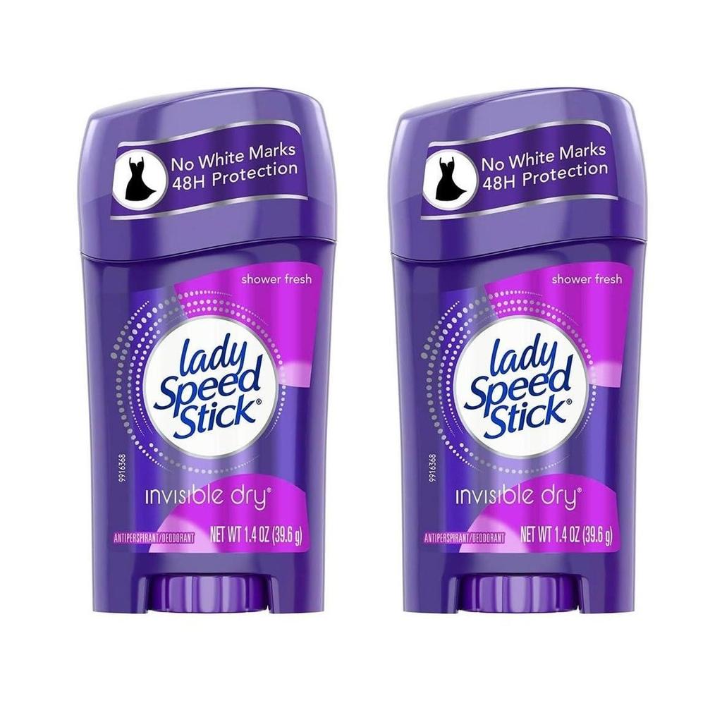 Shower Fresh Lady Speed Stick Deodorant Women Antiperspirant 39.6g Set 2 International Shipping