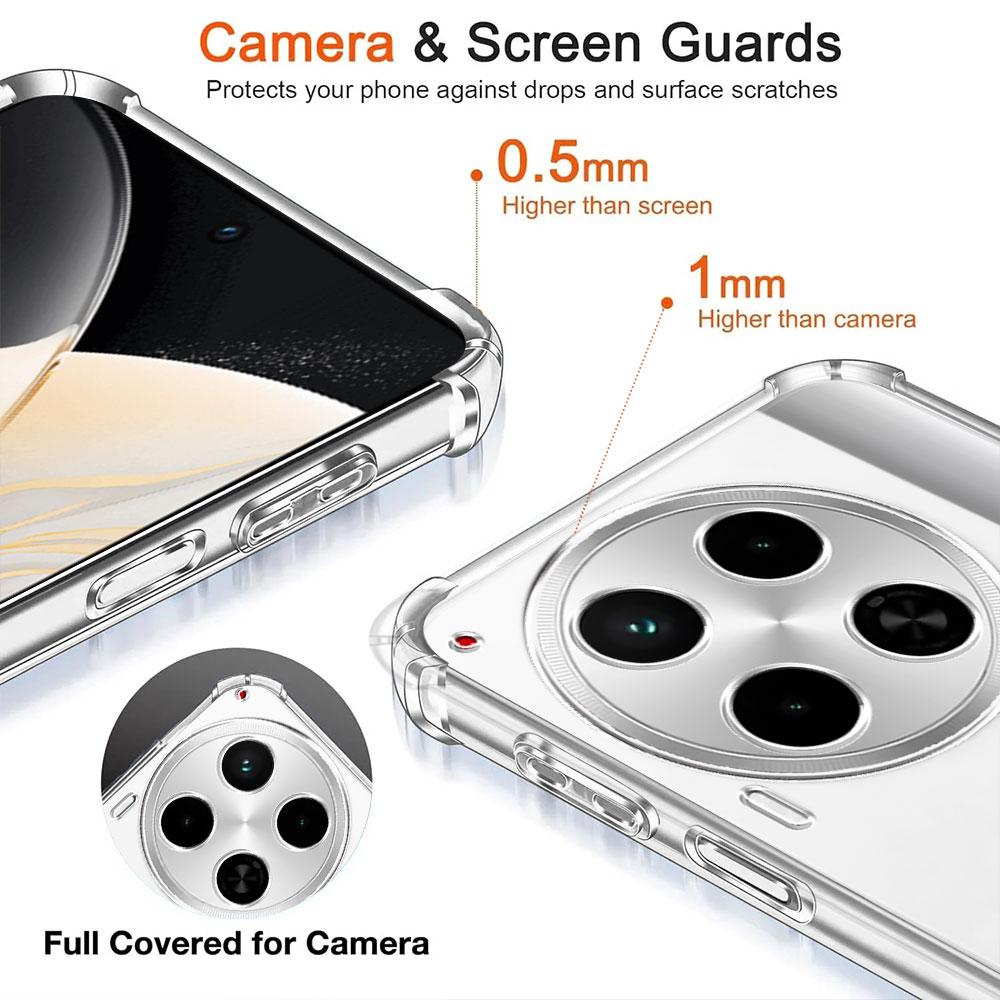 Shockproof Airbag Clear Phone Case For Tecno Camon 30 4G 5G Case Soft Silicone Bumper For Tecno Camon 30 Pro Premier Cover Funda