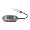 BT Transmitter Receiver 2 In 1 Wireless Sound Adapter for Car Home TV with Low Latency Built In Mic 10M Range Music