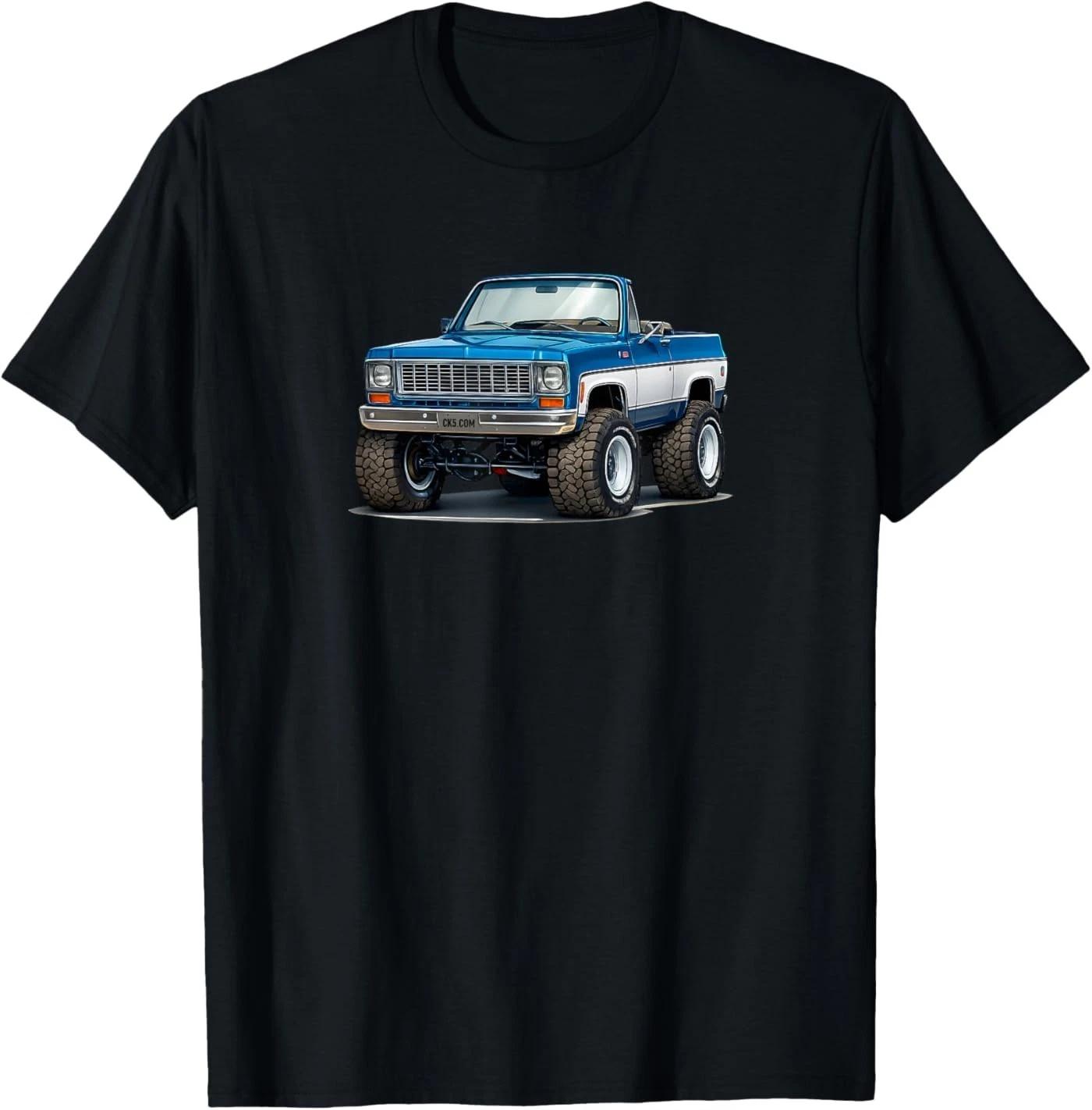 1973-75 K5 Blazer Off-Road Cartoon Lifted Classic 4x4 Truck T-Shirt 3XL