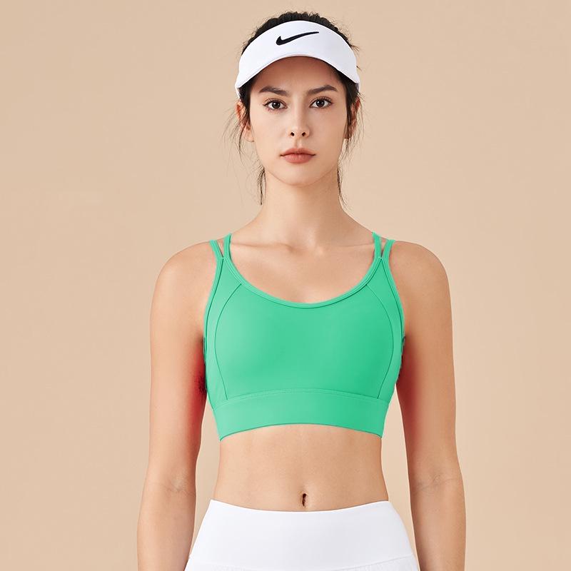 Women's High-Intensity Shockproof Sports Bra for Fitness, Running, and Yoga - Beautiful Back Design