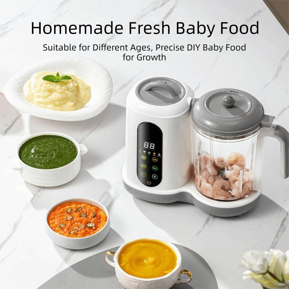 Integrated Timer Baby Food Processor Automatic Steaming Food Mill Machine  For Babies