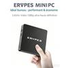 Mini-PC ERVPES B20 E Windows 11 Intel Gold 6500Y 8GB 128GB WiFi 2,4/5G Mini-Doppelbildschirm 4K 60Hz Günstiger Minipc Desktop-Computer